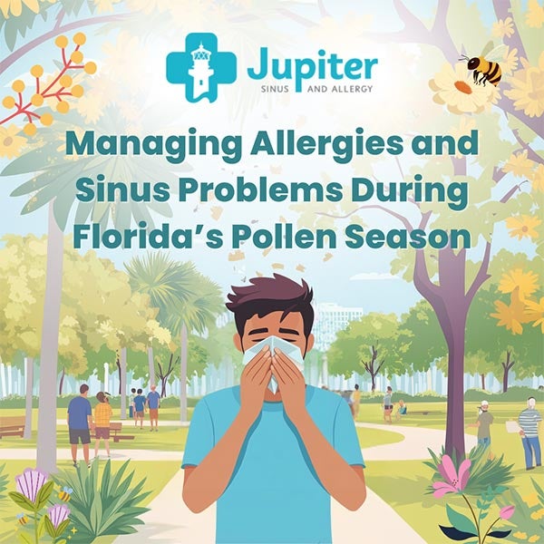 Allergies and Sinus Problems During Florida’s Pollen Season